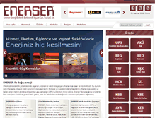 Tablet Screenshot of enerser.com.tr